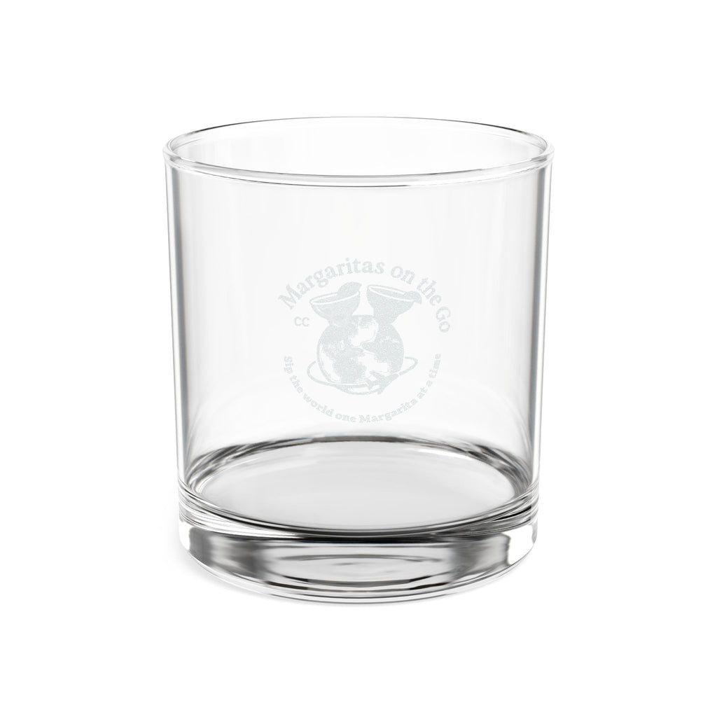 Margaritas on the Go™  Etched Rocks Glass | Premium 11oz Whiskey & Margarita Glass